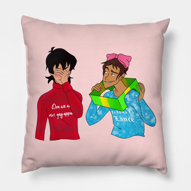 Klancemas - I am the Present {Detailed} Pillow by AniMagix101