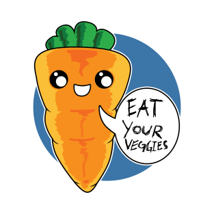 Eat Your Veggies (carrot) T-Shirt