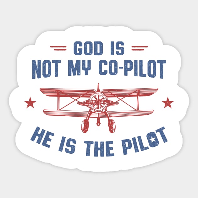 Jesus Is My Pilot - Christian Airplane T Shirt Jesus Is My Pilot - Christian Airplane T Shirt