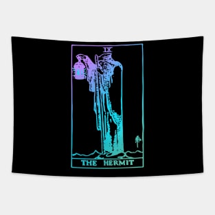 The Hermit Tarot Card Tapestry