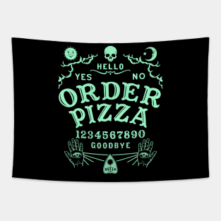 ORDER PIZZA OUIJA BOARD Tapestry