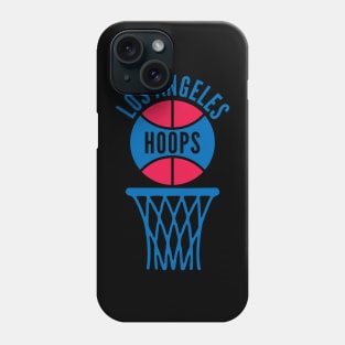 Retro Los Angeles Blue and Red Logo Phone Case