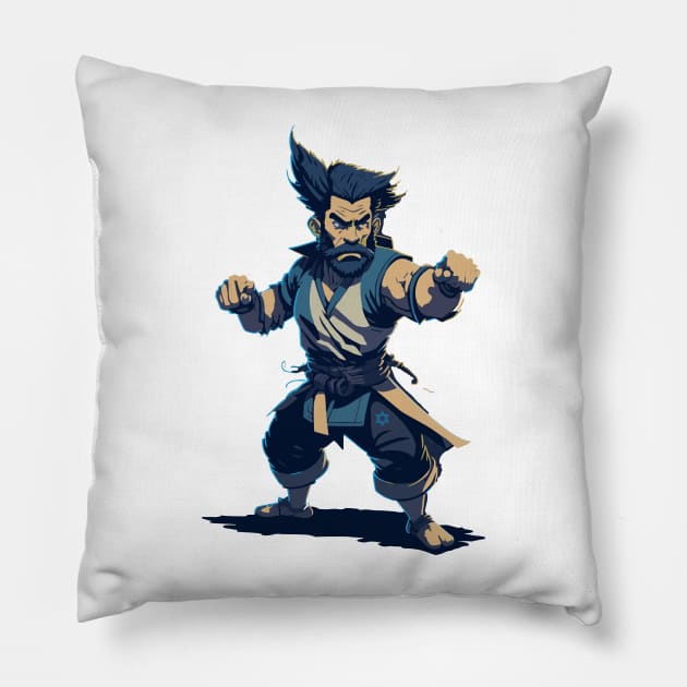 Jew Jitsu Humor Pillow by star trek fanart and more