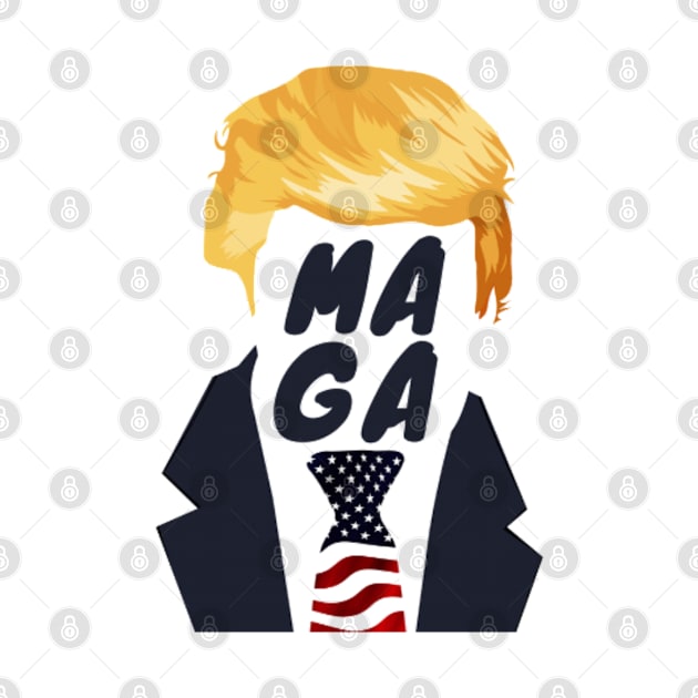 Donald Trump MAGA 2020 by 9 Turtles Project