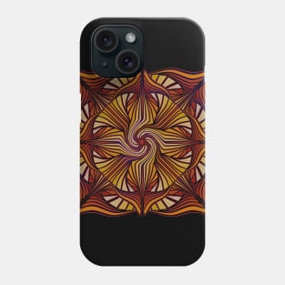 Stained glass mandala Phone Case