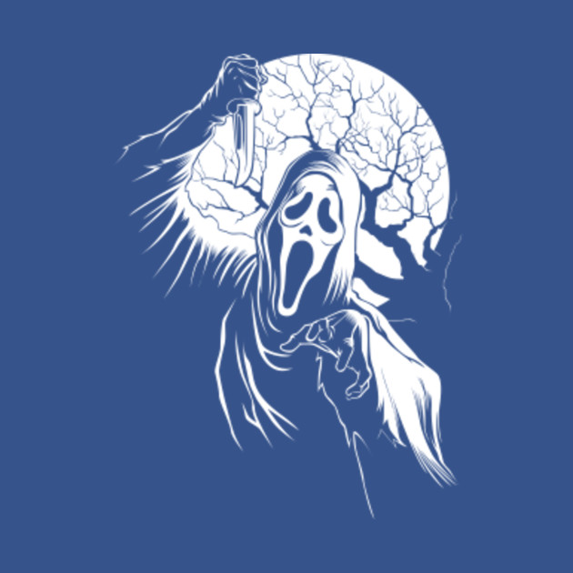 Discover Ghost Moon - Scream - T-Shirt