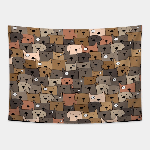 Dog Lover Club Tapestry by DragonTees