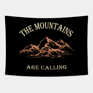 mountains are calling Tapestry