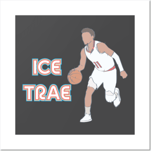 Trae Young Cartoon Style City Style Jersey Poster for Sale by