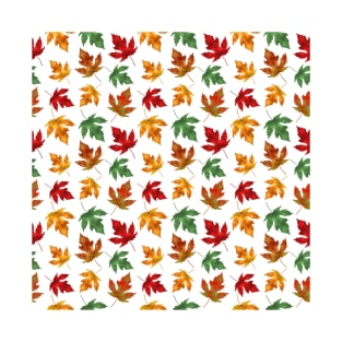 Autumn maple leaves T-Shirt