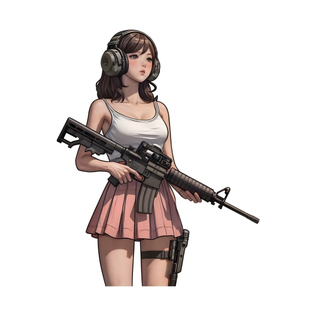 Tactical Girl by Rawlifegraphic