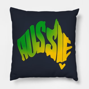 Aussie map Pillow