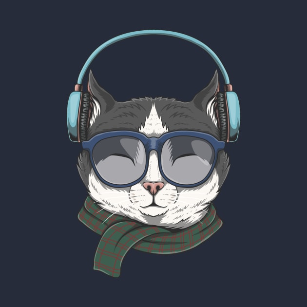 Cats loves music! by be yourself. design