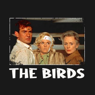 Birds of Prey Tippi Hedren in Classic Birds Film Tee T-Shirt