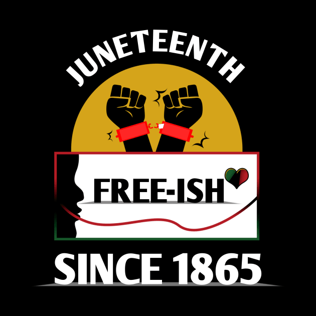 Juneteenth Free-ish since 1865 by khalid12