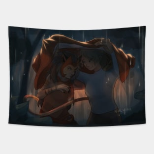 In the Rain Tapestry