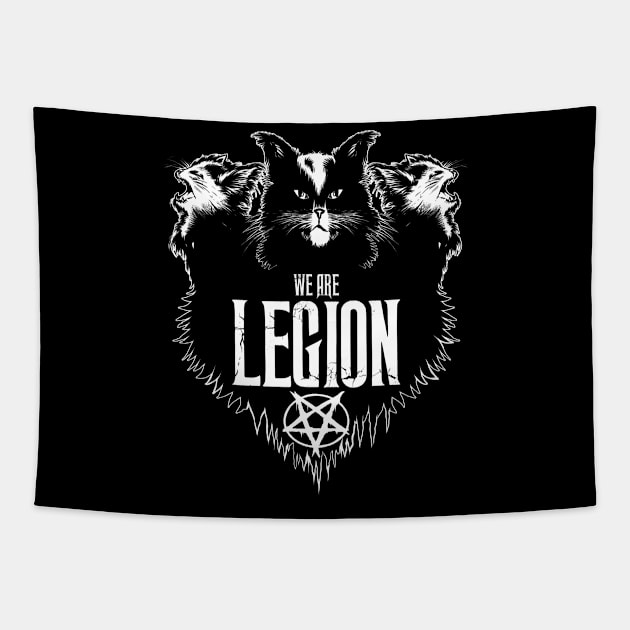 Cats Legion Tapestry by wildsidecomix