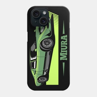 Lamborghini Miura Green Phone Case