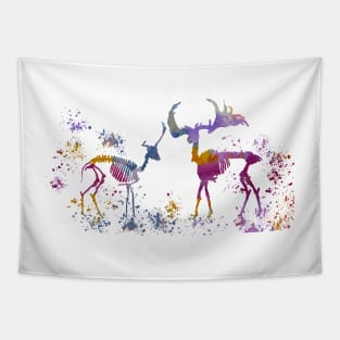 Deer Skeletons Tapestry