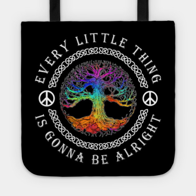 Best Hippie Happy Life Motivation Quote Shirt Love Peace Tree Of Life Design Hippe Tote Teepublic Being free of desires it is tranquil. teepublic