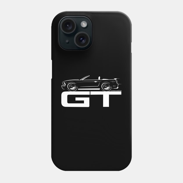 2005 - 2014 Mustang GT Convertible Phone Case by PauHanaDesign