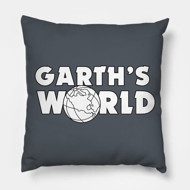 Garth's World Pillow by RetroReview