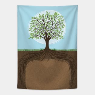 Tree Roots Tapestry