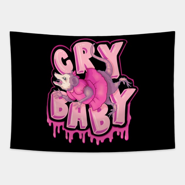 Cry Baby Tapestry by LVBart