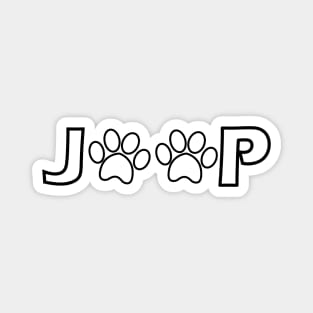 Jeep Paw Magnet