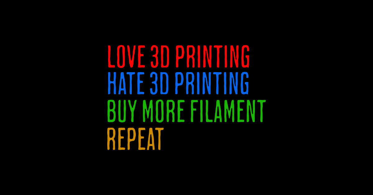 Love Hate Relationship - 3d Printing - Sticker | TeePublic