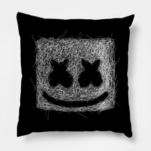 Marshmello sketch Pillow