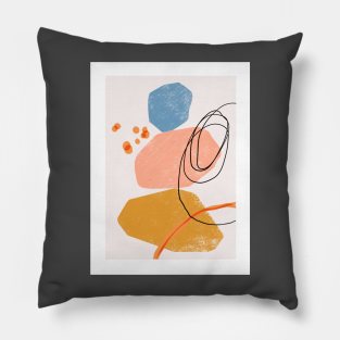 May Abstract Pillow