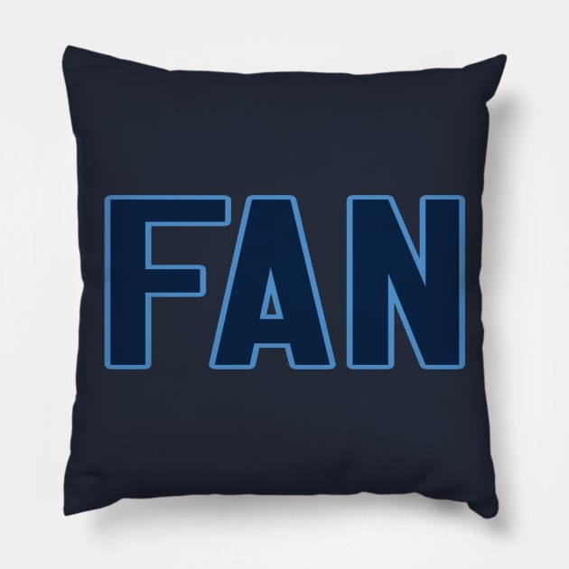 Tennessee LYFE Football SUPER FAN!!! Pillow by OffesniveLine