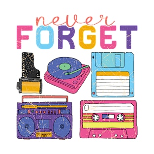 Never Forget Cassette T-Shirt