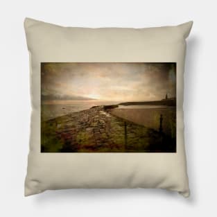 Artistic Cullercoats Bay Pillow