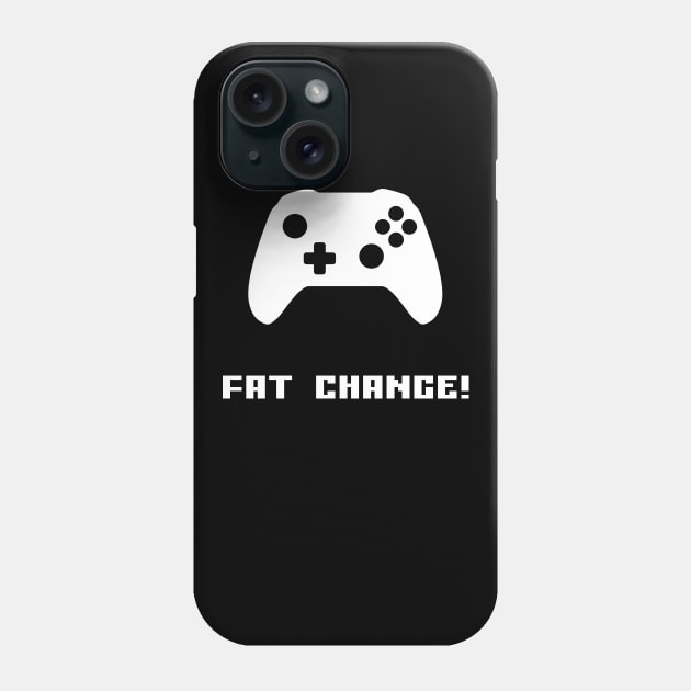 Fat Chance - Gamer and Gaming Design Phone Case by Ionport