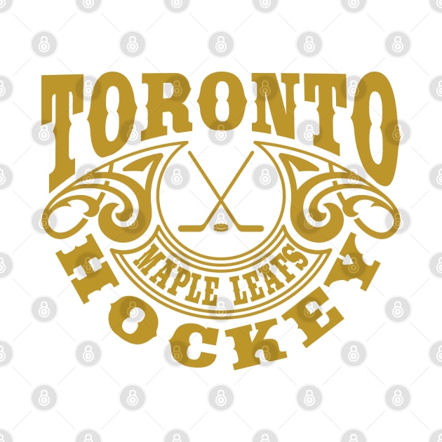 Vintage Retro Toronto Maple Leafs Hockey by carlesclan