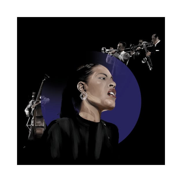 Billie Holiday and Musicians by R.S.G