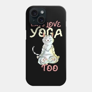 Meditating Cats Love Yoga Phone Case