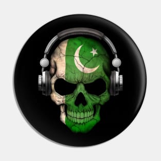 Dark Skull Deejay with Pakistani Flag Pin