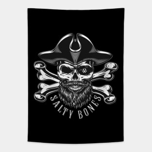 Skull Salty Bones Tapestry