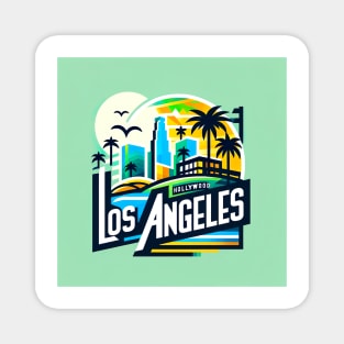 Los Angeles City Logo Magnet