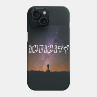 Infinity of the universe Phone Case