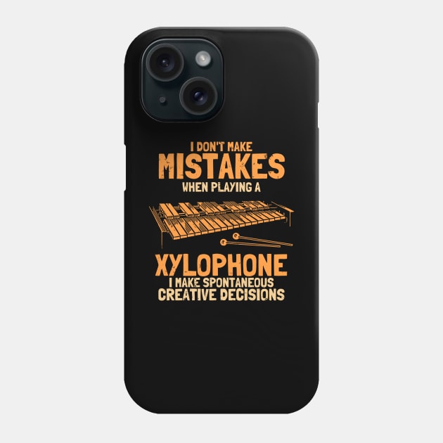 xylophone Phone Case by agipo.co