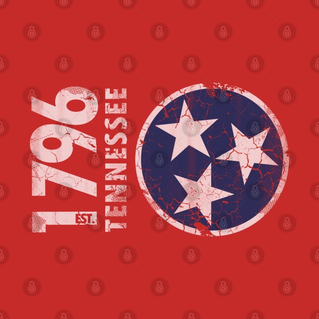 Vintage 1976 Tennessee State Flag by E