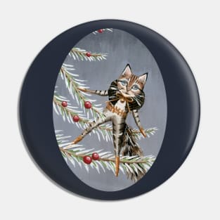 Charlie the tabby cat Pin