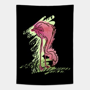 Phoenicopterus #6 Tapestry