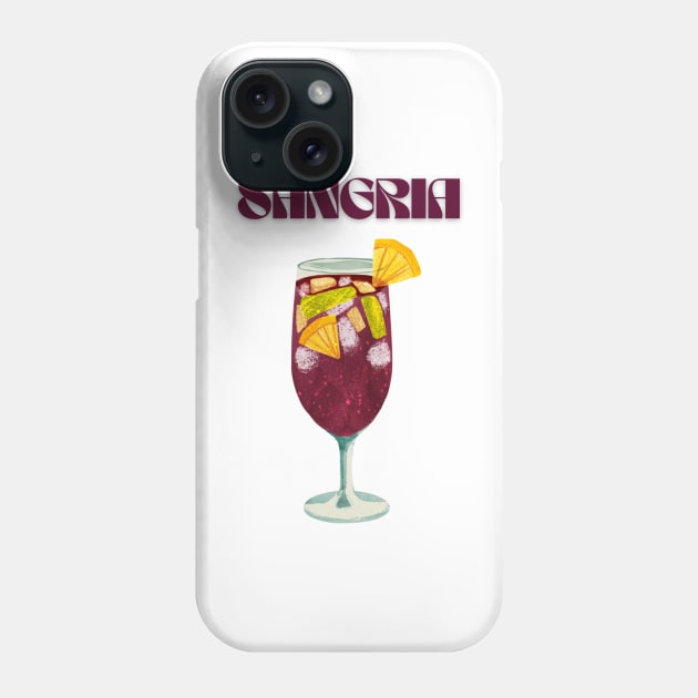 y2k sangria cocktail danish pastel Phone Case by madiwestdal