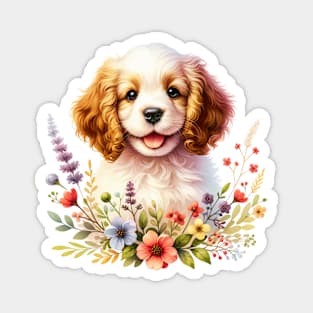 Clumber Spaniel Puppy Magnet