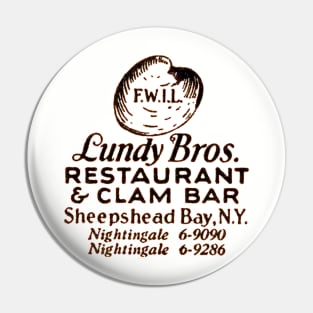 Lundy Brothers Pin